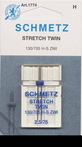 Machine Sewing Needle, Twin Stretch 2.5/75 1774