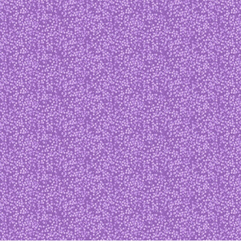 Fabric, Fleur, Purple Sprig 23944 84