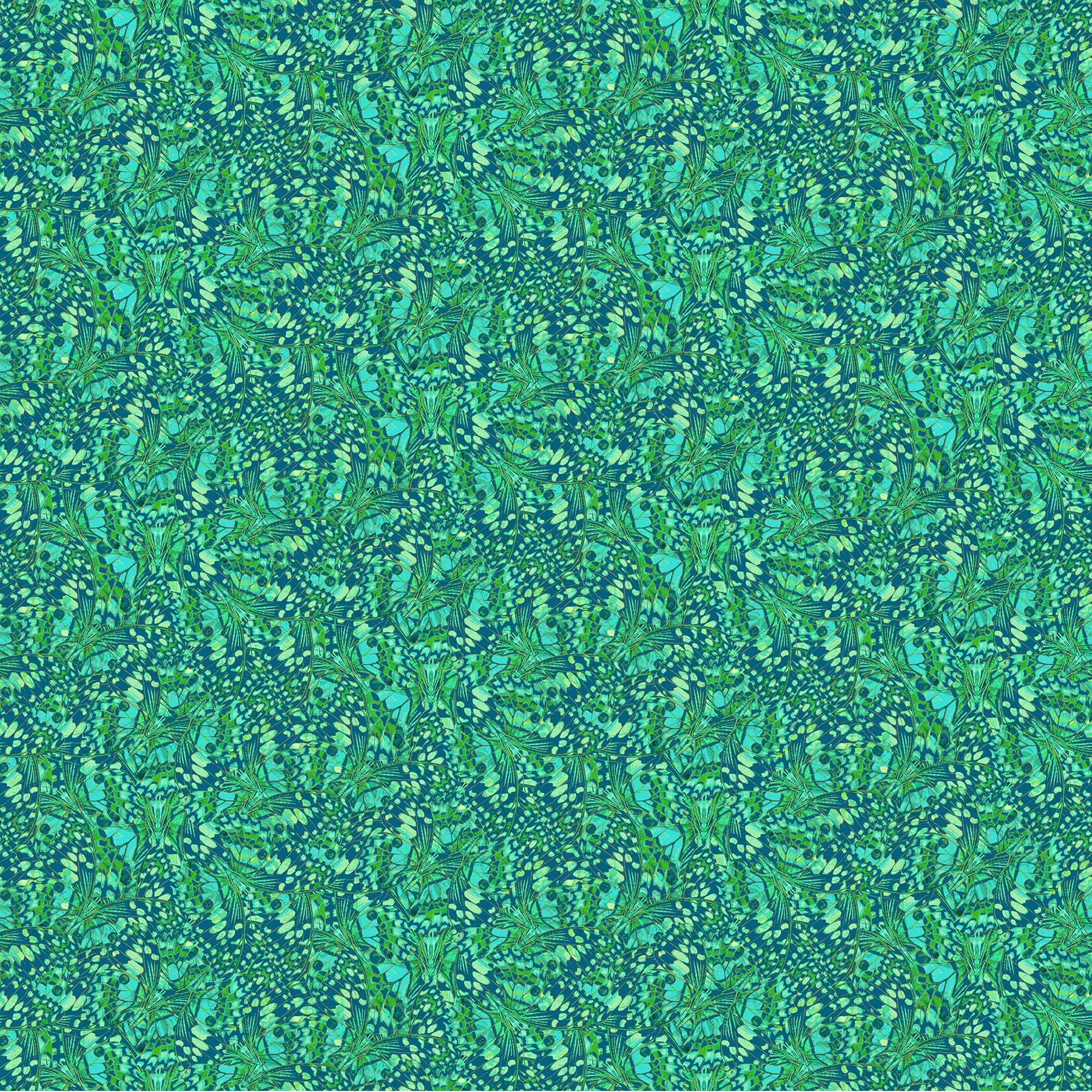 Fabric, Luminosity Green Multi 24454M-74