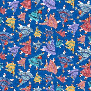 Fabric, Quilts and Kuspuks Blue Multi 25206-46