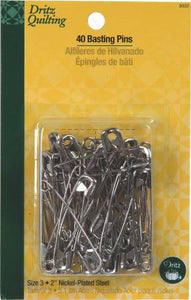 Pins: Basting Safety Pins, Size 3     # 3022D