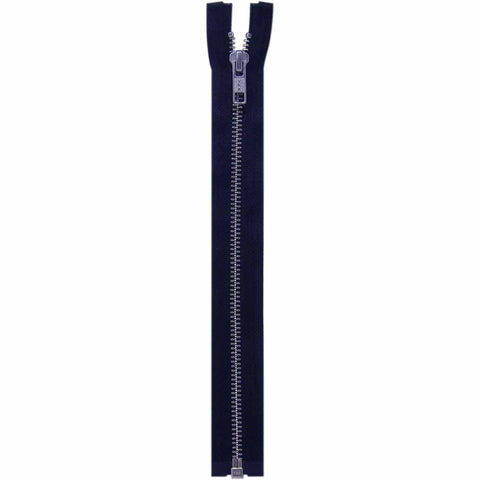Zipper,  COSTUMAKERS Activewear One Way Separating Zipper 55cm (22″) - Navy -