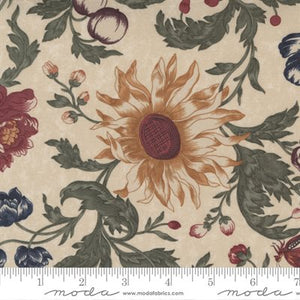 Fabric, Daffodils and Dragonflies, Dandelion 59700-11