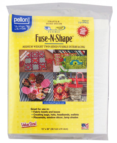 Pellon Fuse-N-Shape, medium-weight two-sided Fusible Interfacing