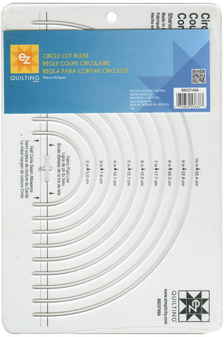 Easy Circle Cut Ruler 8Inch x 12 inch 88232749