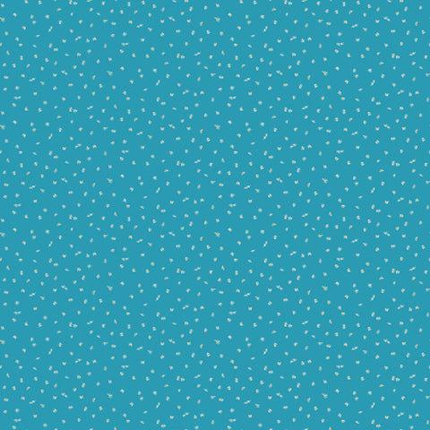 Fabric, Forage, Teal Dandelions 90335 62