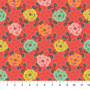 Fabric, Kindred Sketches, Persimmon 90527-56