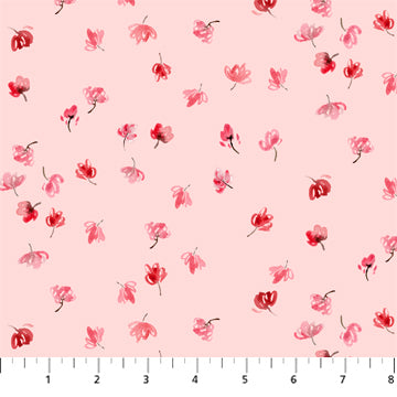 Fabric, Refresh Pink Buds 90557-20