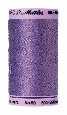 Thread, Mettler: Large Spool, 48 Assorted Colors - 50wt Cotton Silk Finish 547yd/500M