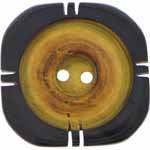 Button,  1 1/4", 32mm 2-Hole Button, Dark Brown 9801770