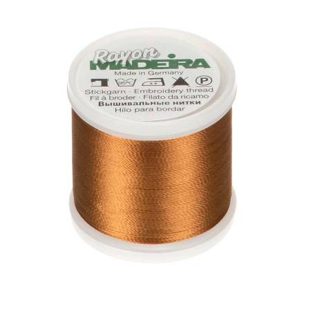 Rayon Machine Embroidery Thread - Brown, Tan, Grey,  40wt 220yds