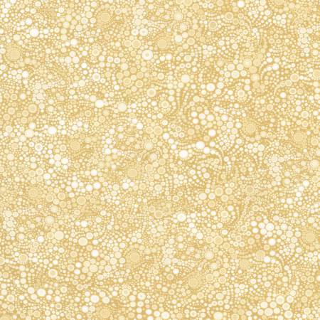 Fabric, Effervescence Collection Champagne Circles & Dots- AAQ17062154