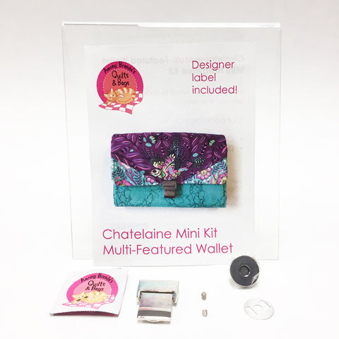 Bag Hardware Kit, Chatelaine Multi-Function Wallet Mini Hardware Kit