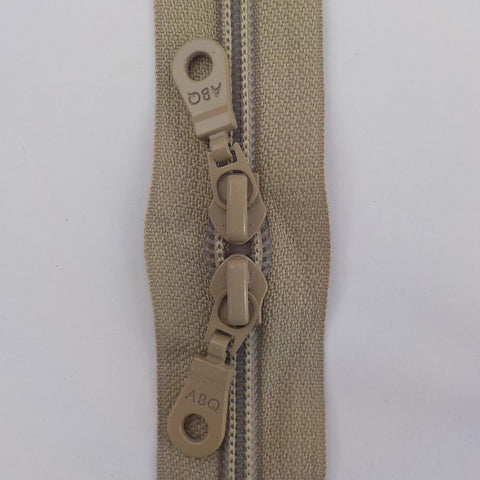 30" Double Pull Designer Bag Zipper