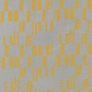 Fabric, Linen, Quarry Trail Pewter/Yellow 19811-183