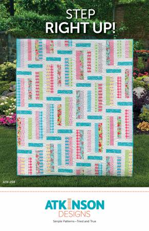Pattern, Fat Quarter Friendly, Step Right Up