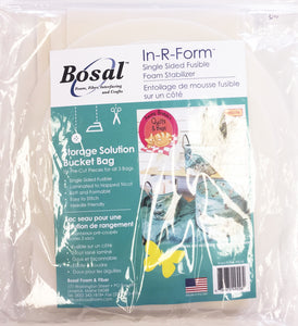 Bosal Storage Solution Bucket Bag Pre-cut, Bosal In-R-Form Single Sided Fusible Foam