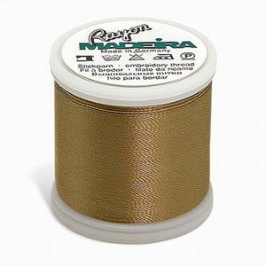 Rayon Machine Embroidery Thread - Brown, Tan, Grey,  40wt 220yds