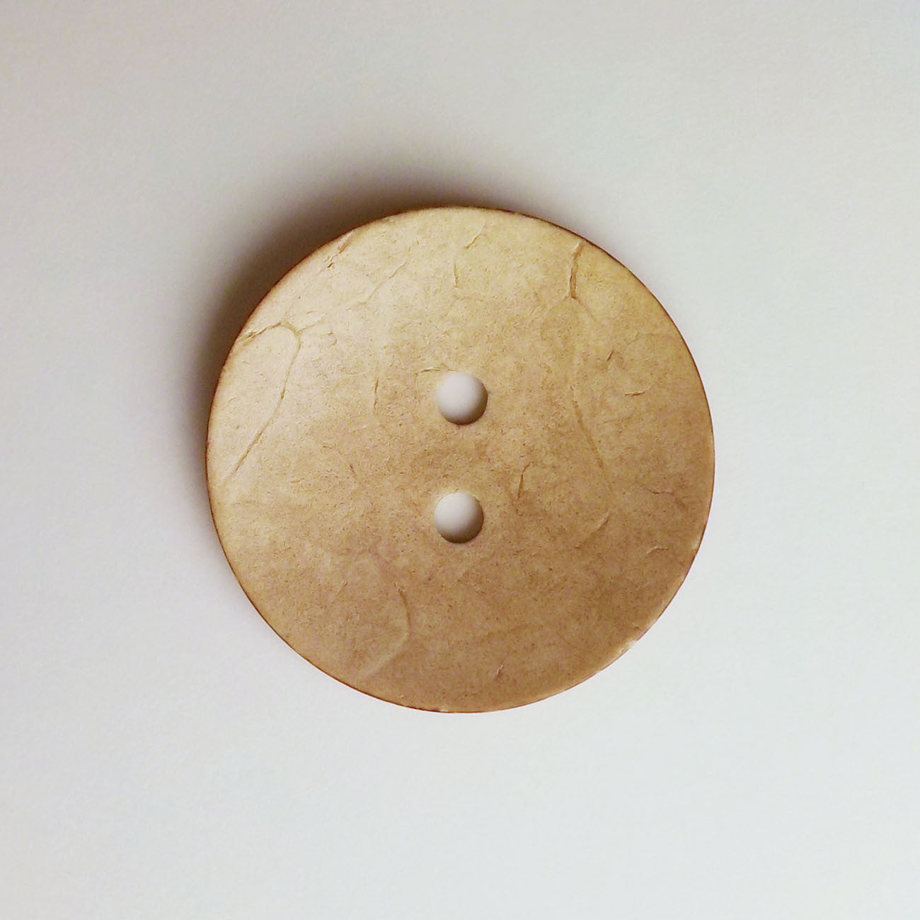 Button, 2 inch, 51mm, Bamboo