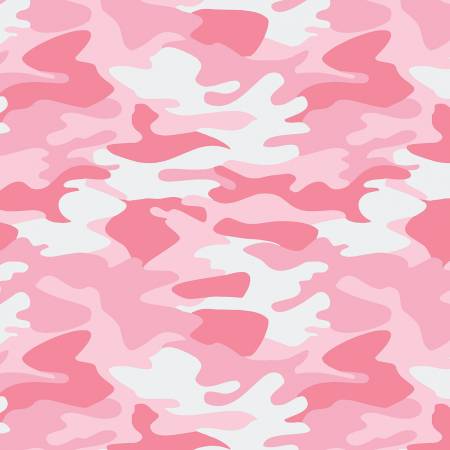 Fabric,Camo, First Responders Camouflage Pink # C10420R-PINK