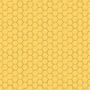 Fabric, Honey Bee,  Honeycomb C11704R-DAISY