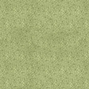 Fabric, Art Journal Inside Cover: Green