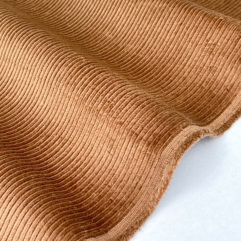 Fabric, Corduroy, 8 wale stretch,  Copper