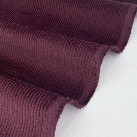 Fabric, Corduroy, 8 wale stretch,  Merlot