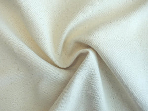 Fabric, Cotton Canvas, Natural