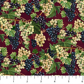 Fabric, You Had Me At Wine, Grape Vines, DP23576