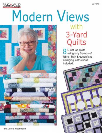 Book, 3 Yard Quilts, Modern Views