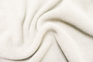 Fabric, Glacier Anti-pill Fleece, Ivory