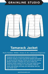 Pattern, Tamarack Jacket Size 0 - 18