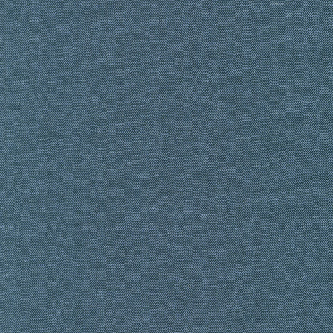 Fabric, Hemptex Herringbone Indigo, H289-1178