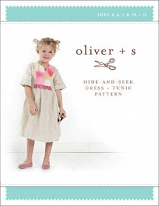Pattern, oliver + s, Hide-and-Seek dress and tunic pattern