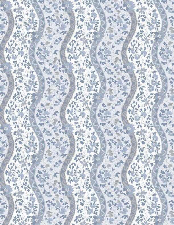Indigo Garden by Kaye England / Courtyard BOM