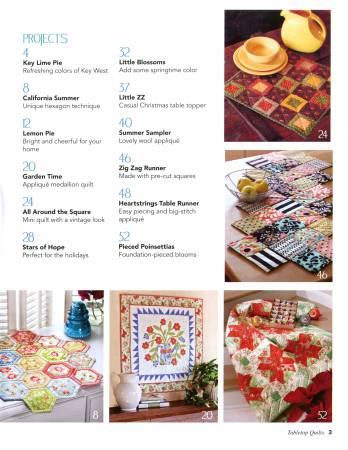 Book, Table Top Quilts 2