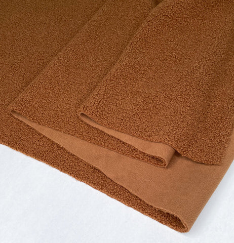 Fabric, Maxine Sherpa Fleece, Copper