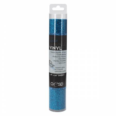 Sparkle Vinyl 8in x 20in Blue # OESDSP021