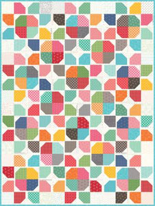 Pattern, Sugar Stars Quilt Pattern by Lori Holt P018-SGRSTRS