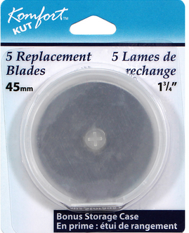 Rotary Blade 5 Pack, 45mm