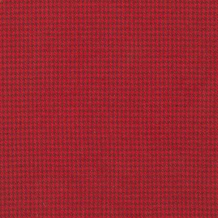 Fabric Flannel, Red Shetland Flannel # SRKF156173