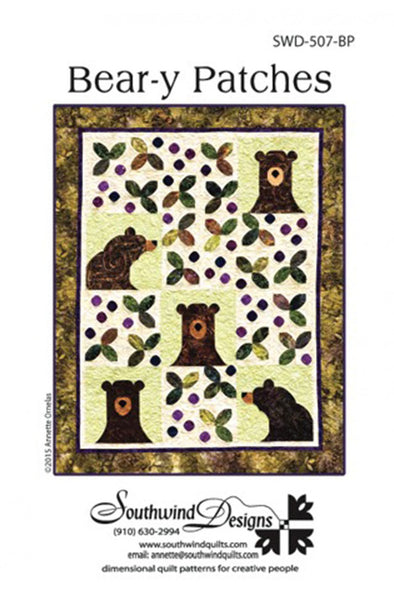 Pattern, Bear-y Patches # SWD-507-BP