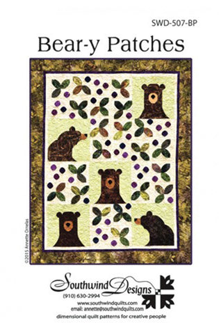 Pattern, Bear-y Patches # SWD-507-BP