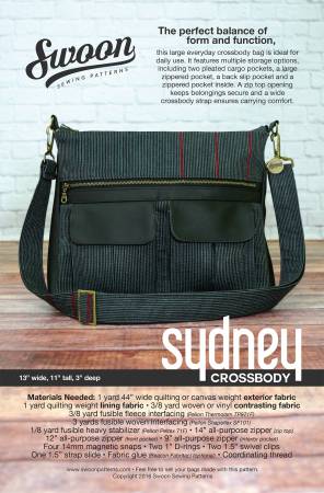 Pattern, Swoon, Sydney Crossbody Bag SWN019