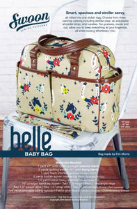 Pattern, Swoon, Belle Baby Bag SWN020
