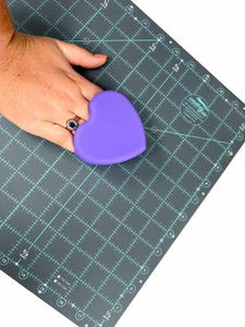The Gypsy Quilter Mat Cleaning Pad Heart Shaped 3-1/4in x 1in  TGQ134