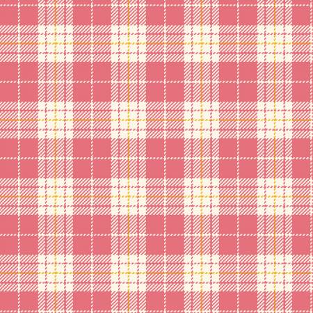 Fabric Flannel ,Primo Plaids Aunt Grace Pink U091-0126