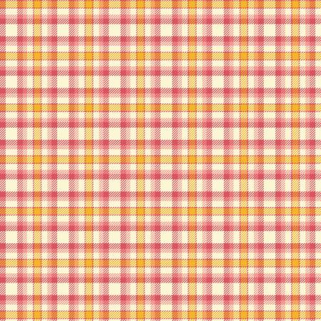 Fabric Flannel ,Primo Plaids Aunt Grace Pink and Gold U093-0126
