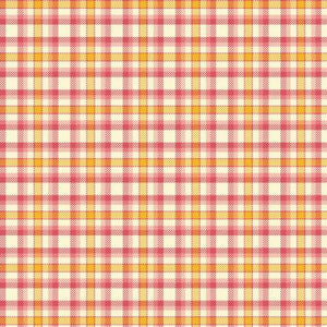 Fabric Flannel ,Primo Plaids Aunt Grace Pink and Gold U093-0126